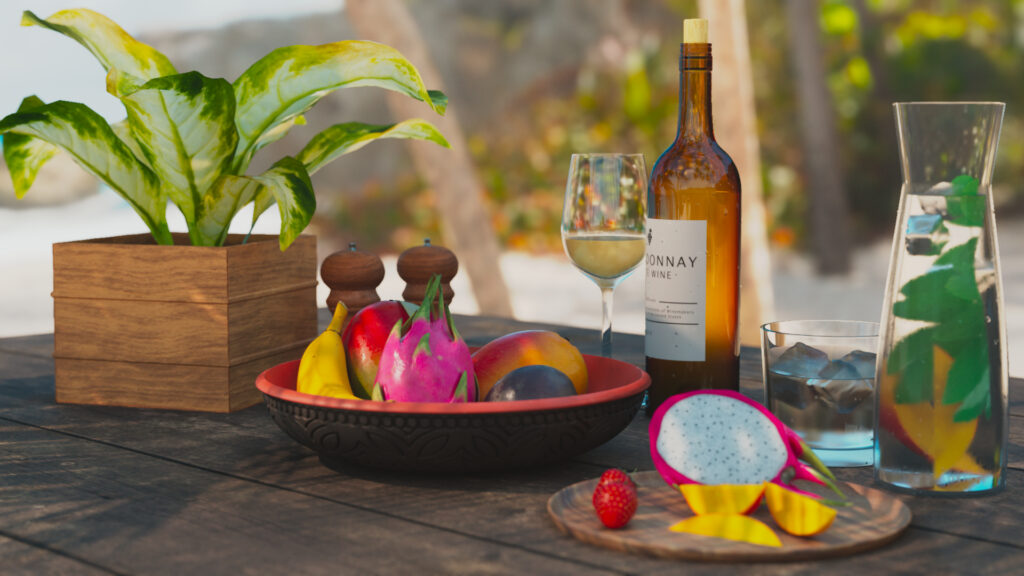 Tropic Fruit Bowl